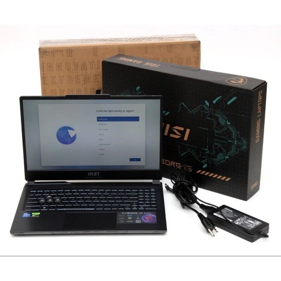 MSI Cyborg 15.6” FHD i7-13620H 512GB SSD 16GB RAM RTX 4050 Win 11 Gaming Laptop